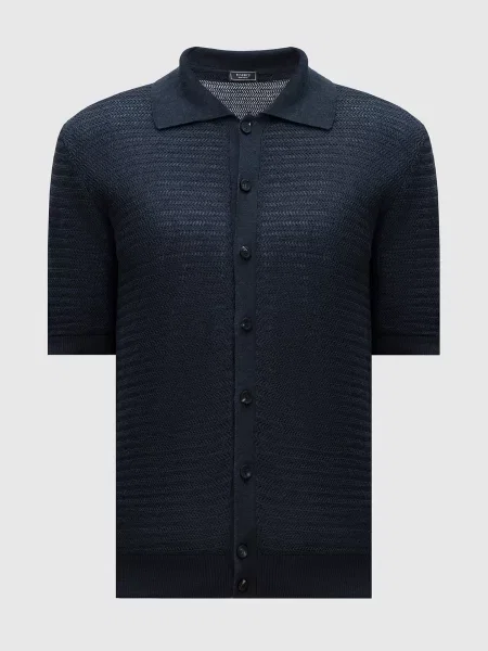 Сорочка з льоном Peserico сіра