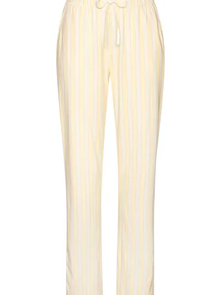 VIVANCE Pantaloni de pijama Dreams galben deschis / lila alb