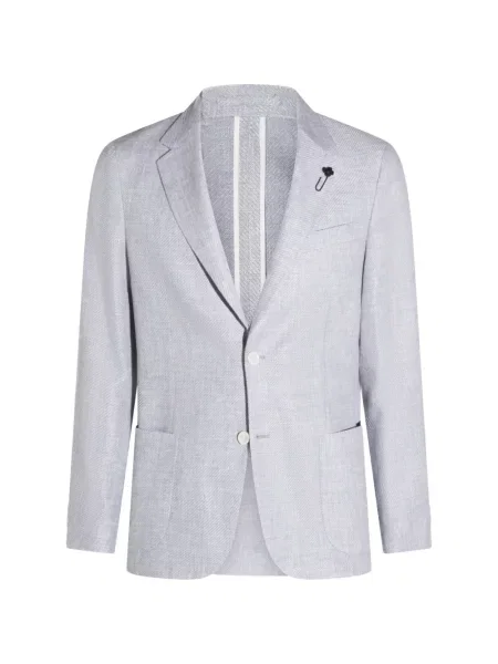 Jednoredni blejzer Lardini plava