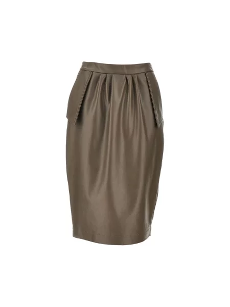 Spódnica midi Stella Mccartney szara