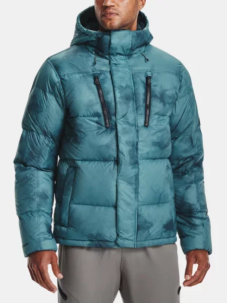 Matlasat geacă Under Armour albastru