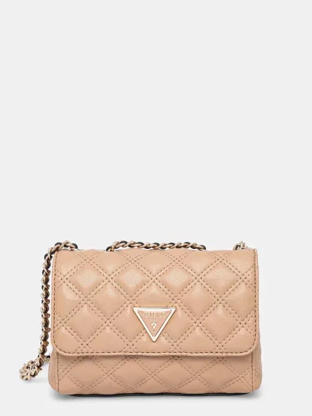 Чанта Guess GIULLY кафяво бежово