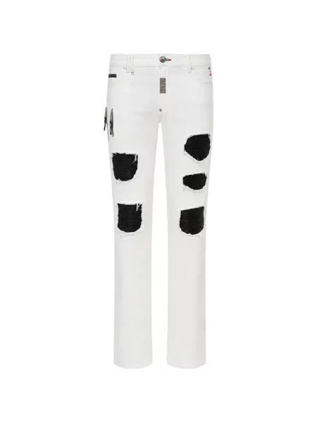 Blugi Philipp Plein alb