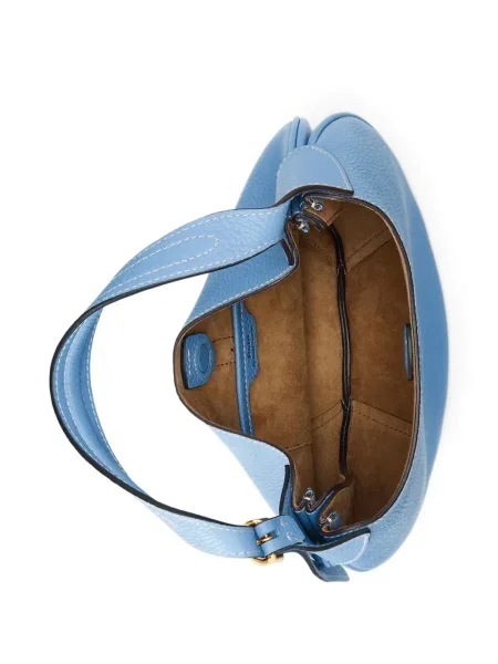Polo Polo Ralph Lauren din piele de căprioară albastru