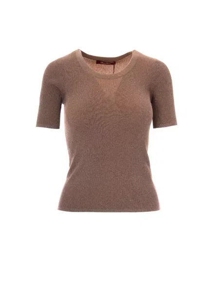 Sweter Max Mara Studio beżowy