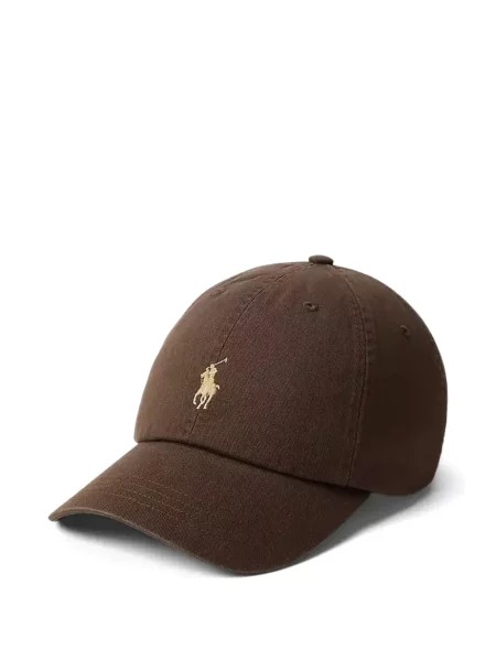 Fleece polo Polo Ralph Lauren μπλε