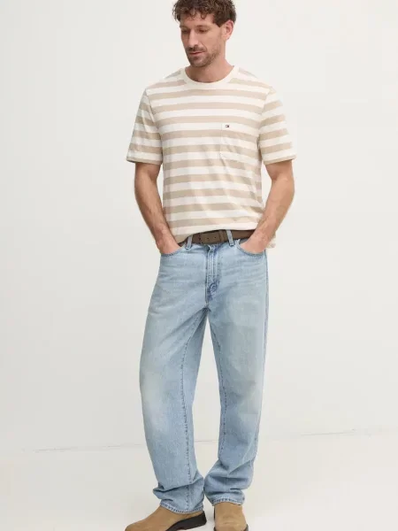 Tommy Hilfiger kratka majica bež
