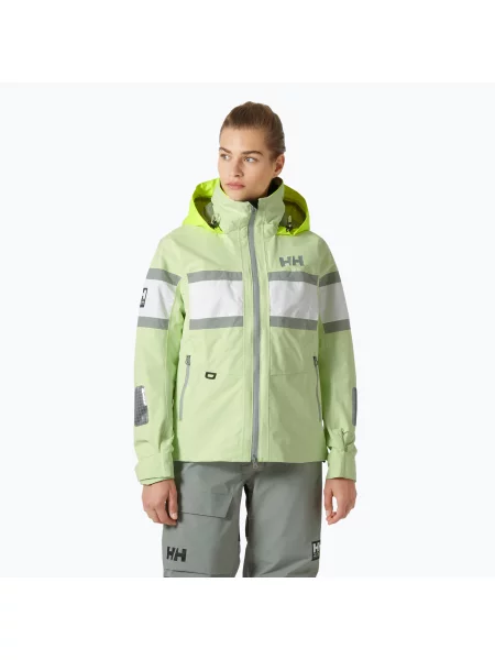 Дамско яке за ветроходство Helly Hansen Salt Original washed lime жълто
