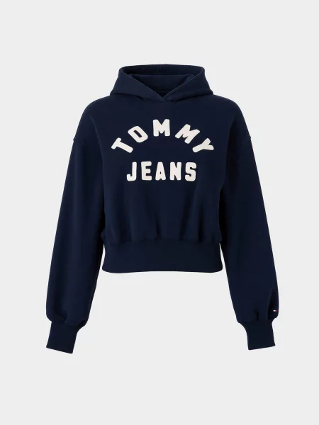 Geacă de blugi Tommy Jeans alb