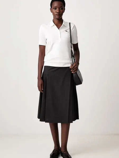 Tricou polo Lacoste bej