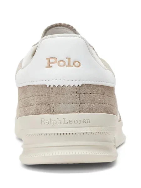 Semišové sneakers boty Polo Ralph Lauren HRT Aera PP béžová