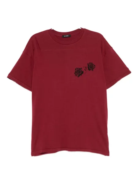 Tricou Willy Chavarria cu imagine roșu