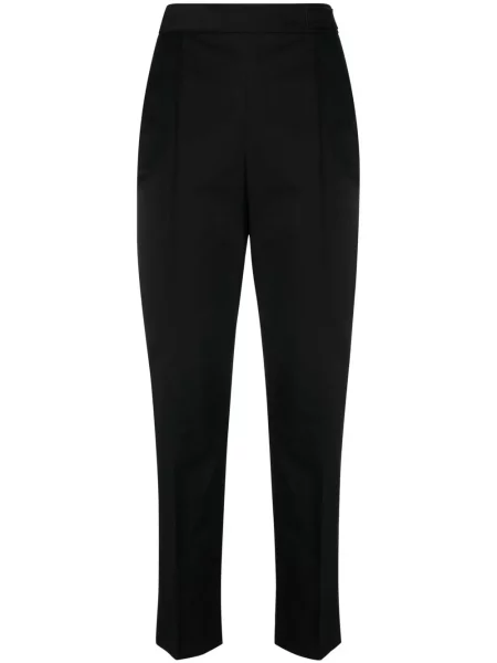 Pantaloni Moncler cu talie joasă negru