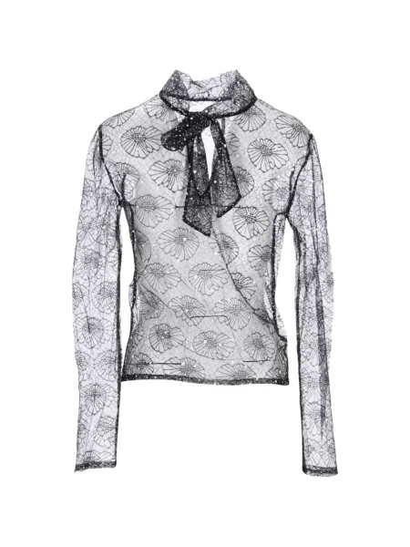 Top Msgm de cristal negru