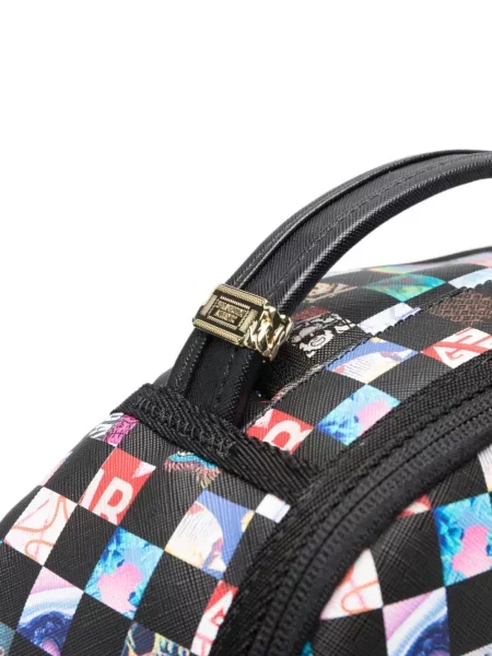 Rucsac Sprayground în carouri negru