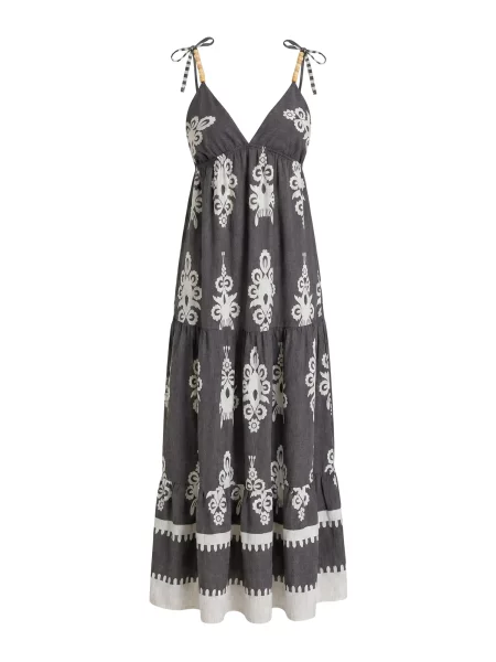 Imily Bela Rochie negru alb