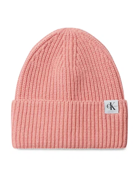 Czapka Calvin Klein Jeans różowa