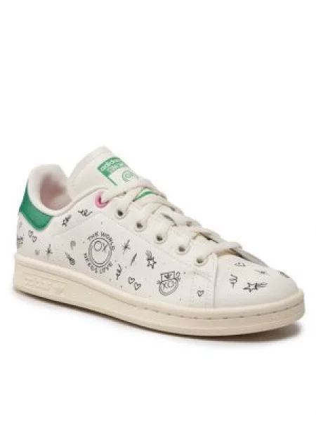 Laisvalaikio batai adidas Stan Smith J Cwhite/Cwhite/Cblack balta