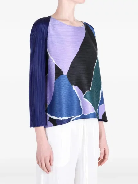 Top Pleats Please Issey Miyake fialová