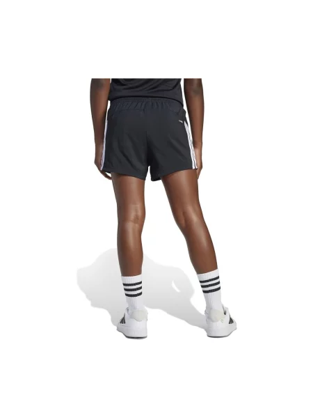 Pruhované kraťasy Adidas bílé