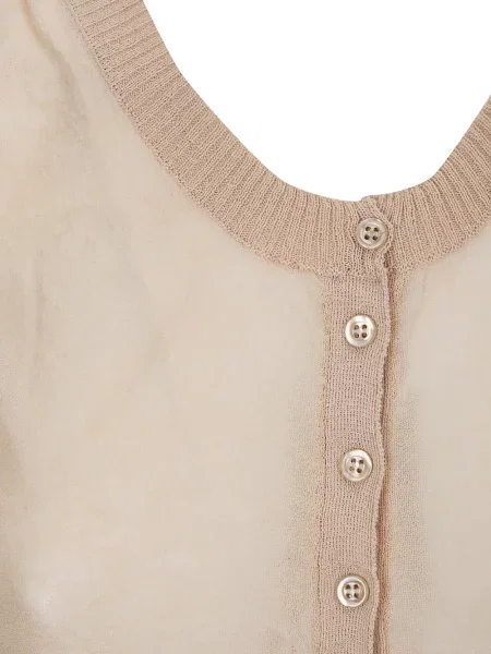 Top Paloma Wool de lână roz