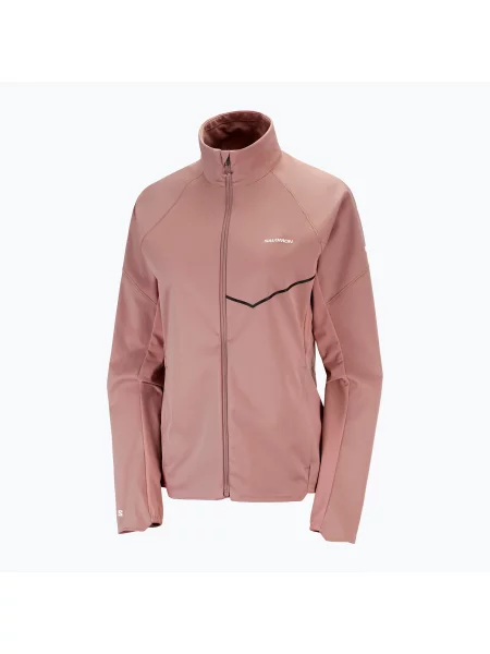 Дамско яке за бягане Salomon Sense Softshell Jacket antler розово
