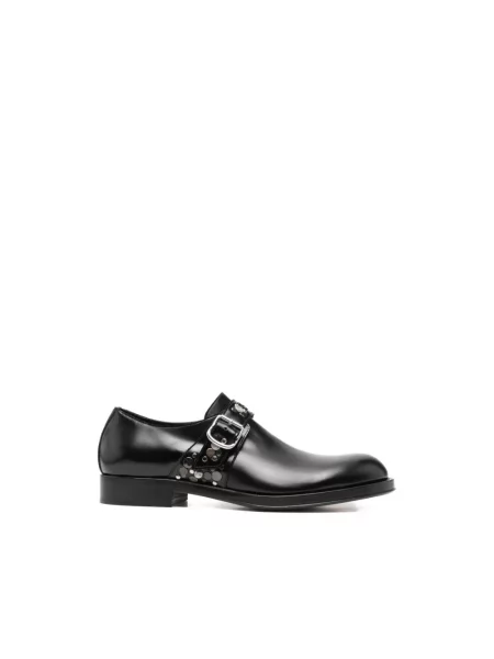 Monki Dries Van Noten skórzany czarny