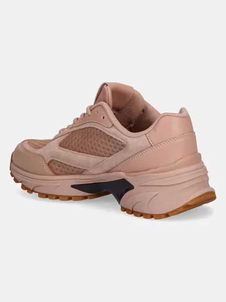 Sportcipők Calvin Klein Hike Runner Mesh Mix Ck Narancssárga rózsaszín
