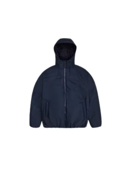 Kurtka Rains ocieplana niebieska