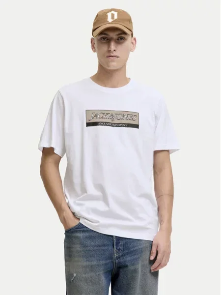 Jack&Jones T-Shirt Rinwood λευκό