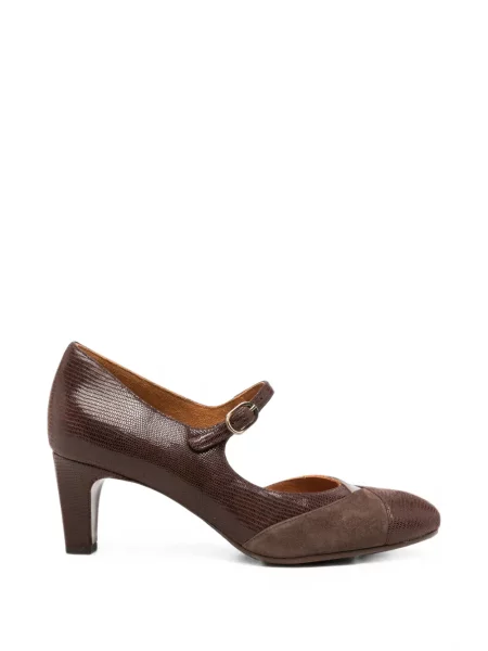 Pantofi cu toc Chie Mihara din piele maro