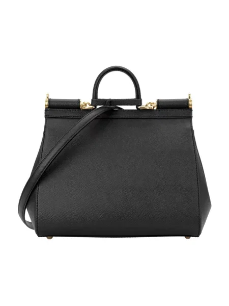 Torebka Dolce And Gabbana skórzana czarna