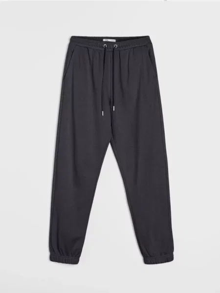 Спортивні штани джогери з тері темно-сірий сірі