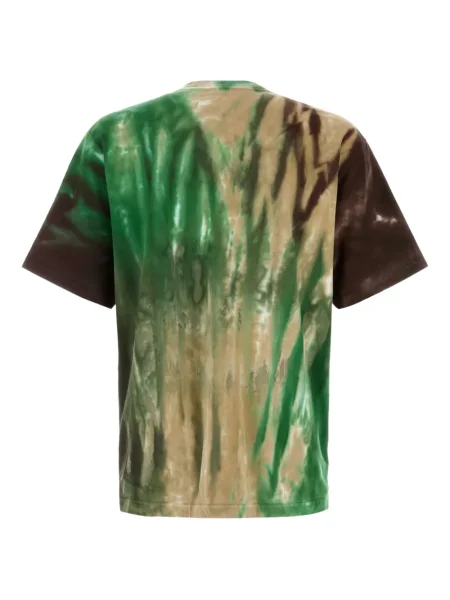 Tricou A Bathing Ape® cu decolteu rotund verde