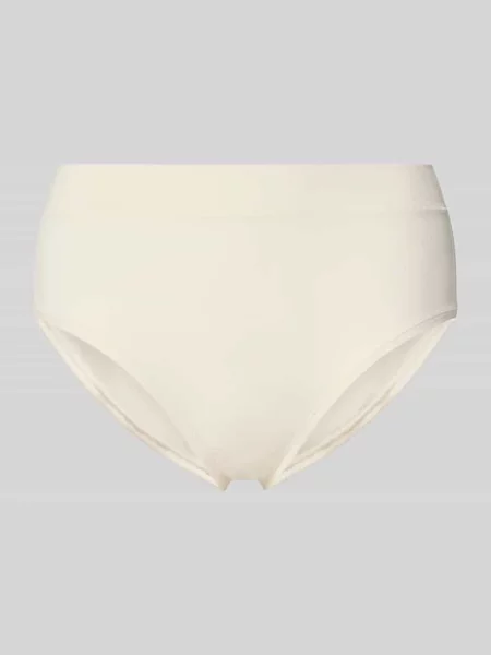 Figi o kroju slim fit z mieszanki bawełny model Retro' Schiesser białe