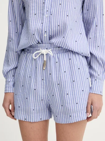 Silvian Heach pantaloni scurți KAMIS albastru