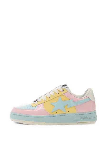 Sneakerși A Bathing Ape® din piele roz
