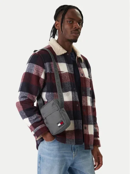 Раница Tommy Jeans сиво