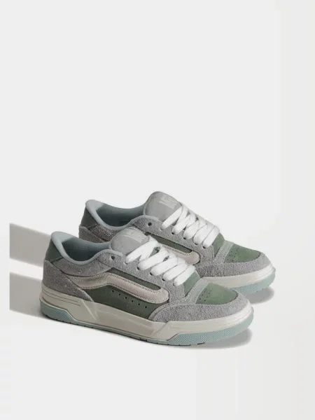 Замшевые кеды Vans зеленые