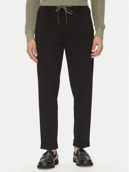 Liu Jo Kalhoty z materiálu černá