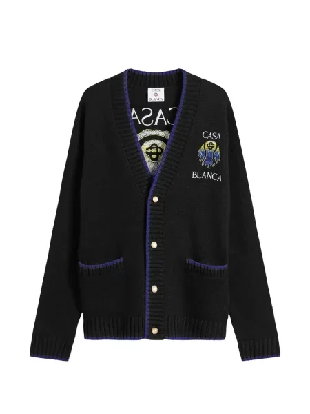 Cardigan Casablanca tenis negru