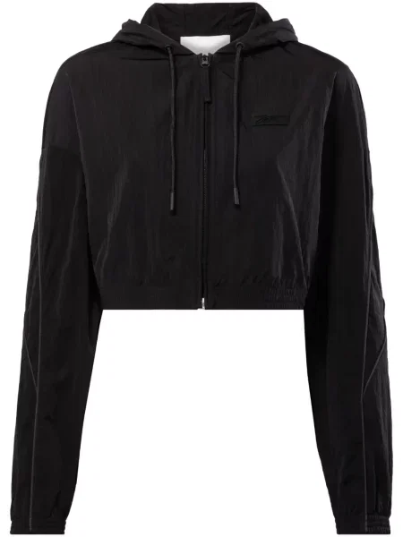 Geacă Reebok Special Items cu glugă negru