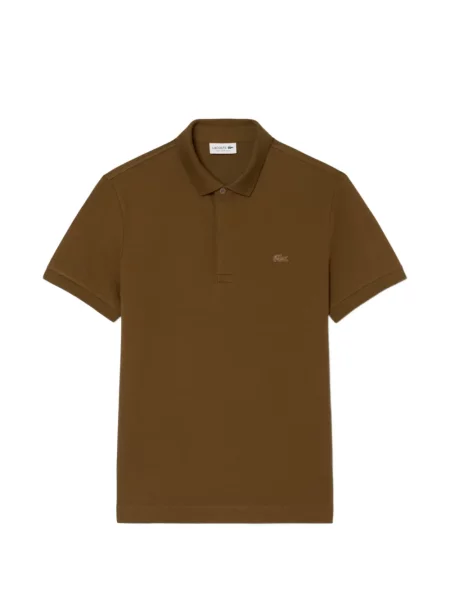 Tricou polo Lacoste stretch maro