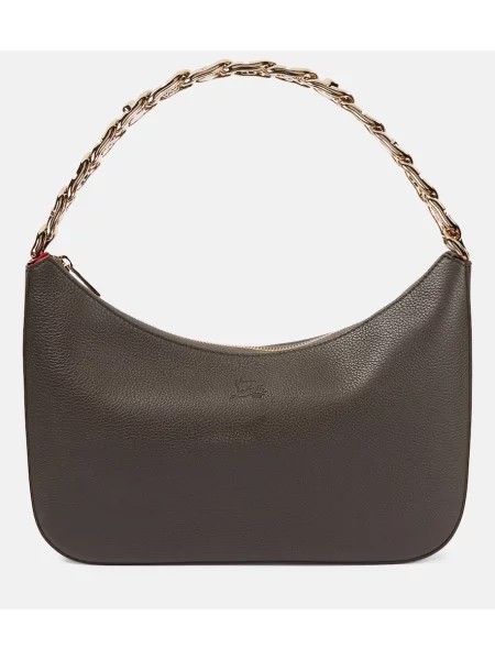 Ogrlica Christian Louboutin rjava