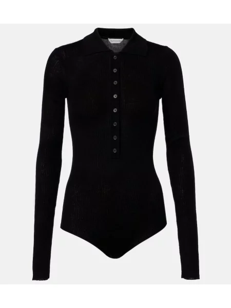 Body The Frankie Shop de lână negru