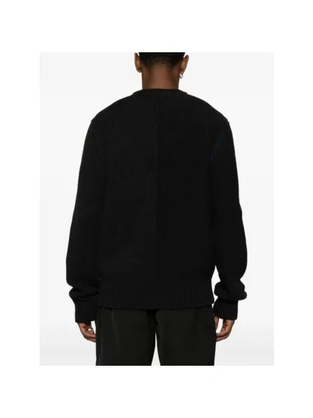 Sweter Burberry czarny