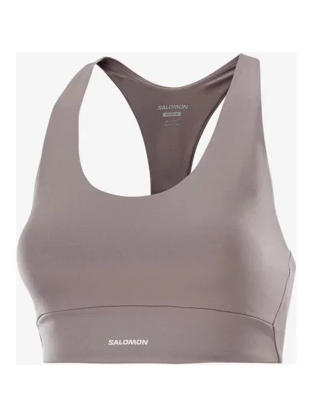 Biustonosz Salomon SHKout Core fioletowy XXS szary