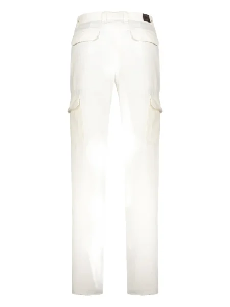 Pantaloni cargo Moorer alb