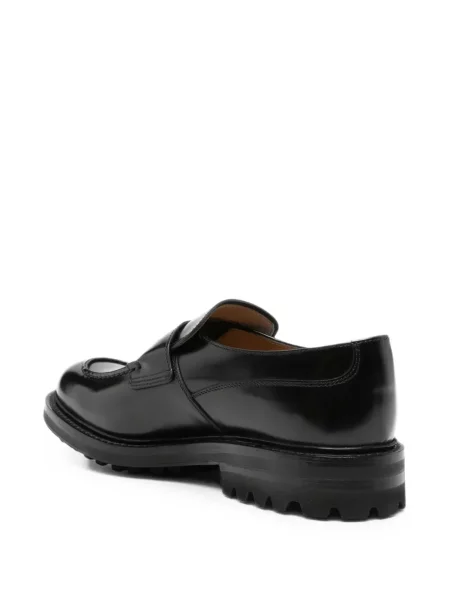 Pantofi loafer Church's chunky negru