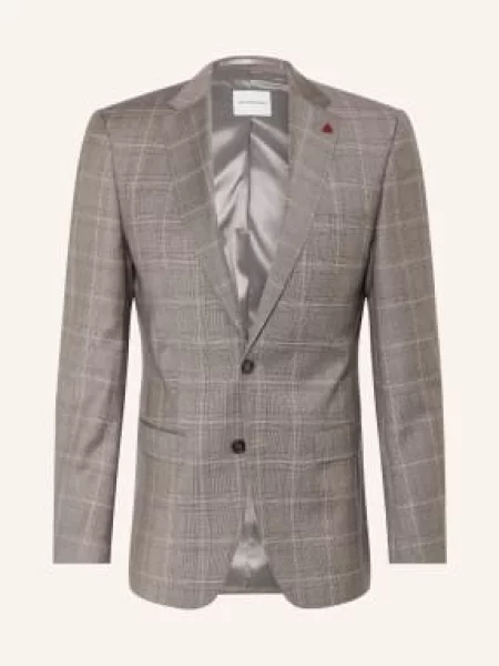 Roy Robson Marynarka Garniturowa Slim Fit braun brązowa